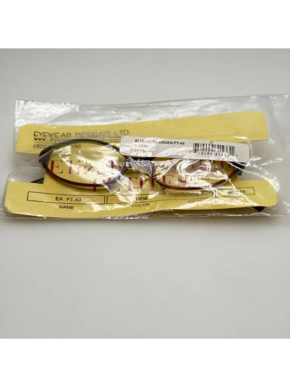 Elizabeth Arden PT 43 1 Demi Eyeglasses Eye Glasses Frames 50-15-140